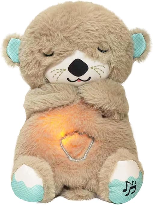 Peluche Nutria De Apego Con Respiración