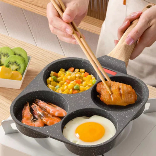 Sartén CuatroSabores- Cocina sin pausas - Disfruta más, ensucia menos