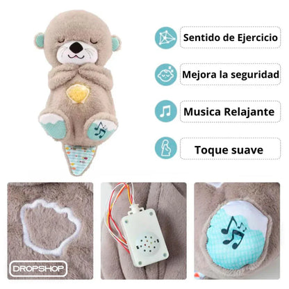 Peluche Nutria De Apego Con Respiración