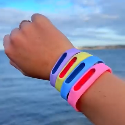 Pulsera Antimosquitos (Set de 3 Unidades)